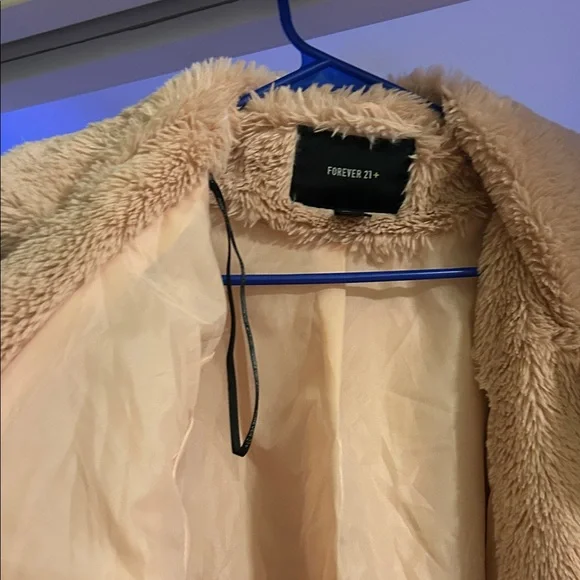 Forever 21 Blush Teddy Jacket - Picture 3 of 6